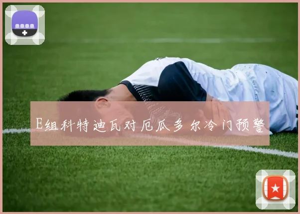 E组科特迪瓦对厄瓜多尔冷门预警